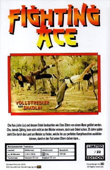 Fighting Ace - Vollstrecker der Shaolin - Große Hartbox von Inked Pictures / MIG - Limited Edition - Cover B